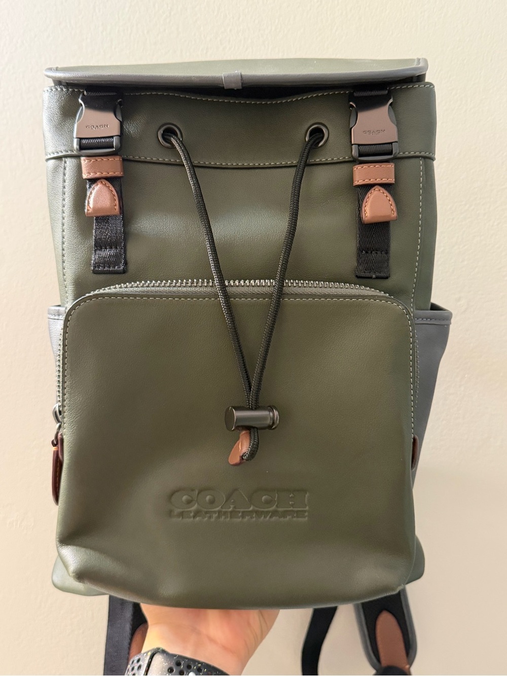 Coach League Flap Backpack